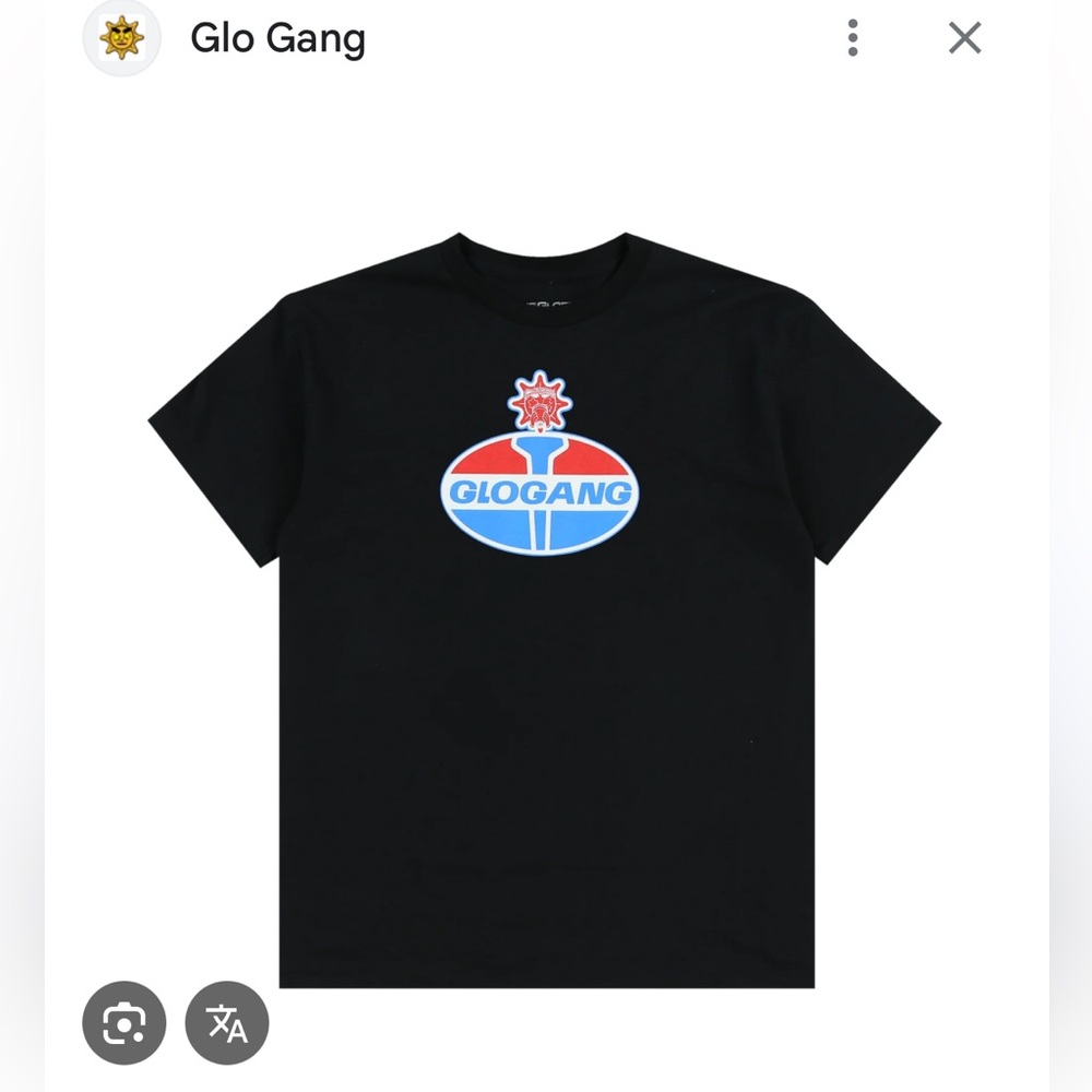 Glo Gang AmGlo Tee Black Size L
